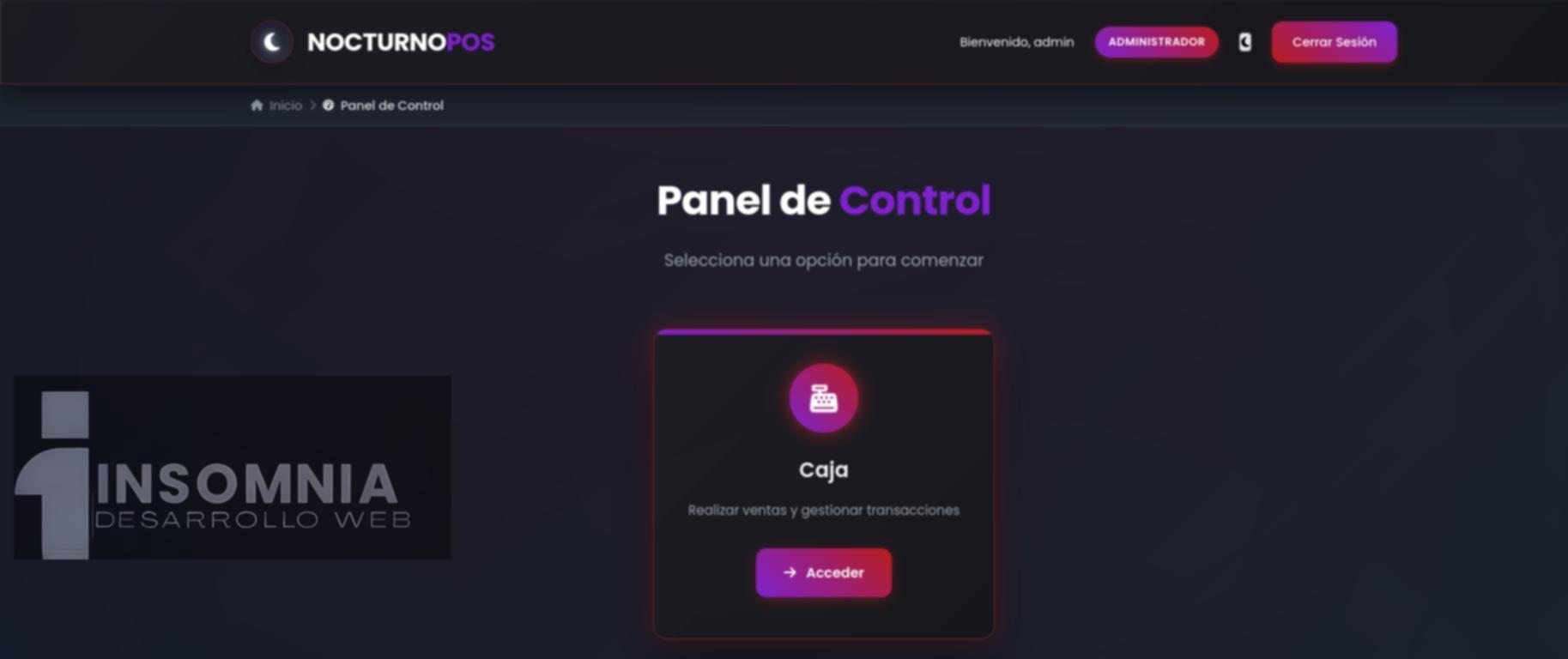 Dashboard Principal con Métricas en Tiempo Real