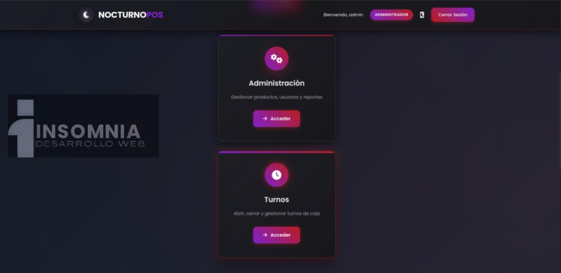 Panel de Administración Completo
